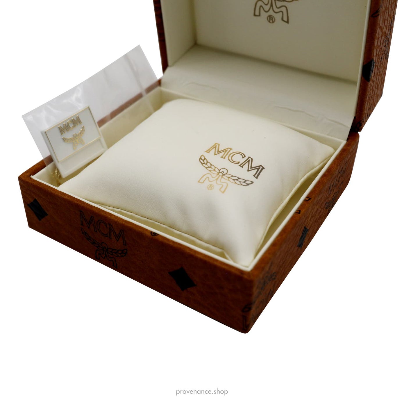 🔴 MCM Jewelry Box - Cognac Visetos