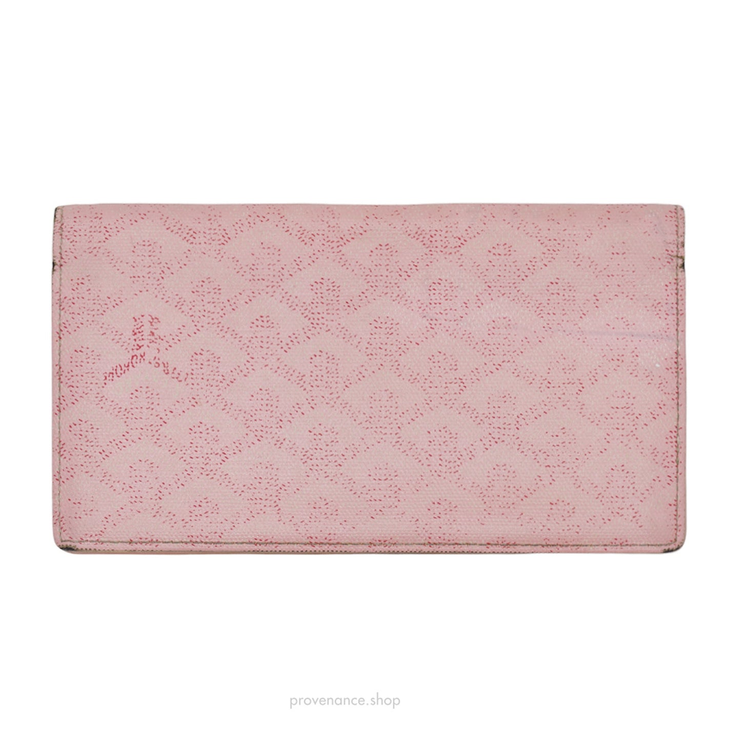 🔴 Goyard Richelieu Long Wallet - Pink Goyardine