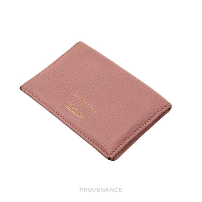 🔴  Gucci Pocket Organizer Wallet - Powder Pink