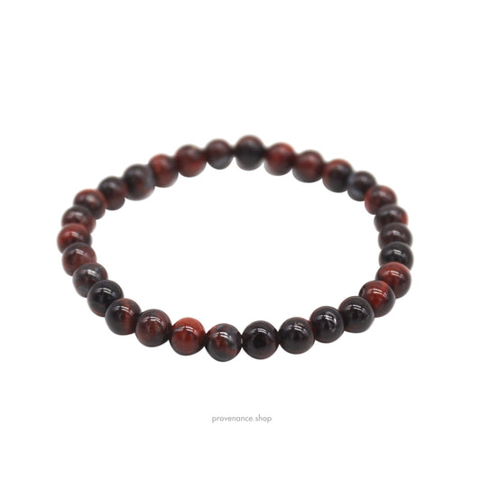 🔴 Bracelet - Red Tiger's Eye 6mm.