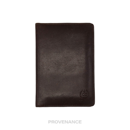 🔴 Dior Pocket Organizer Wallet - Chocolate Leather