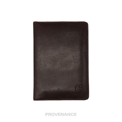 🔴 Dior Pocket Organizer Wallet - Chocolate Leather