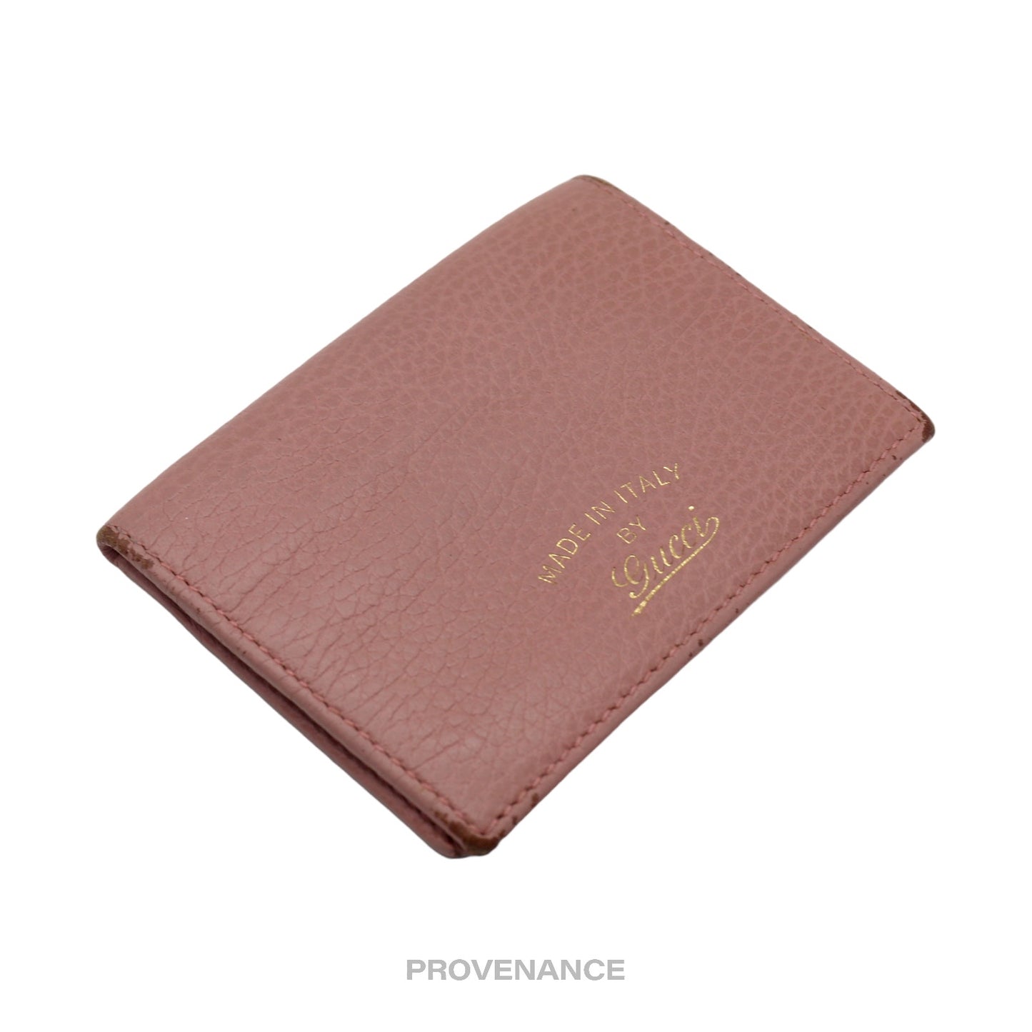 🔴 Gucci MII Pocket Organizer Wallet - Powder Pink