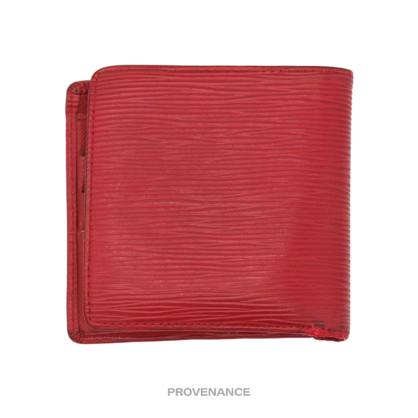 🔴 Louis Vuitton Marco Wallet - Red Epi Leather