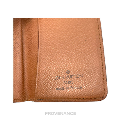 🔴 Louis Vuitton Pocket Organizer Wallet - Monogram