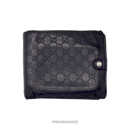 🔴 Gucci 6CC Bifold Wallet - Patchwork MicroGuccissima