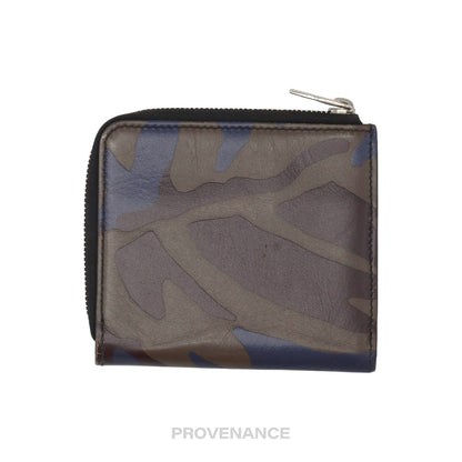🔴 Alexander McQueen Zip Wallet - Camouflage Leather
