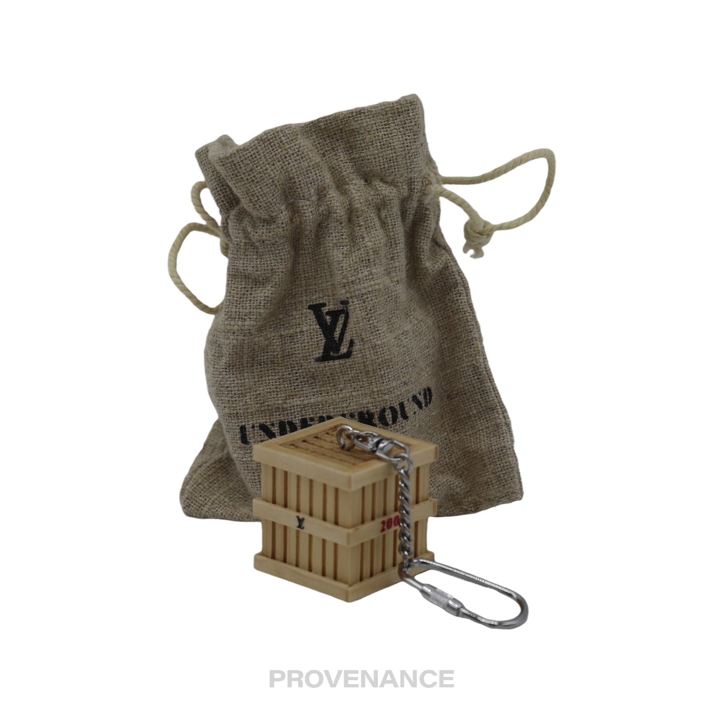 🔴 Limited VIP "LV Underground" Crate Keychain 2009