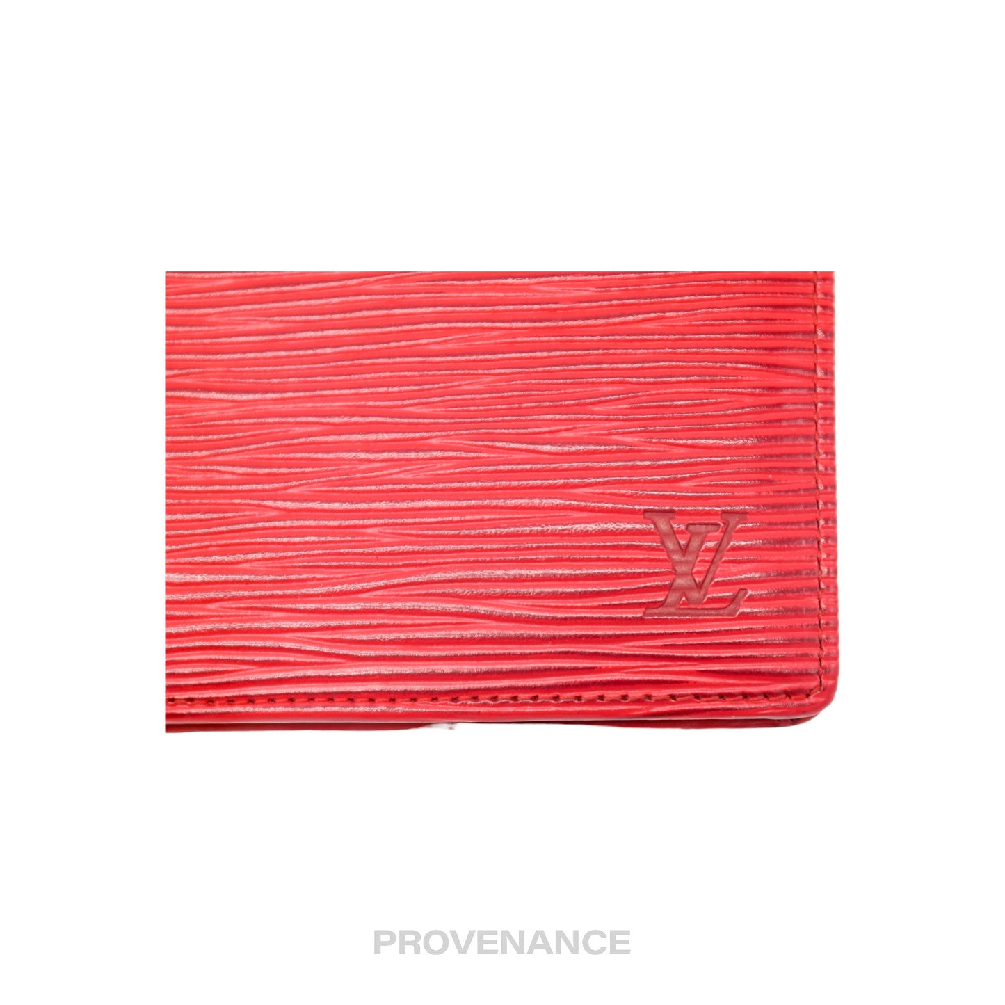 🔴 Louis Vuitton Marco Wallet - Red Epi Leather