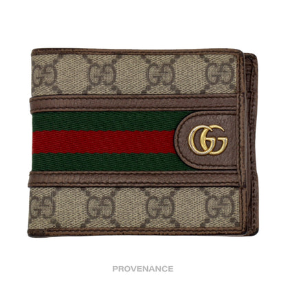 🔴 Gucci Bifold Wallet - GG Marmont Supreme Signature Web