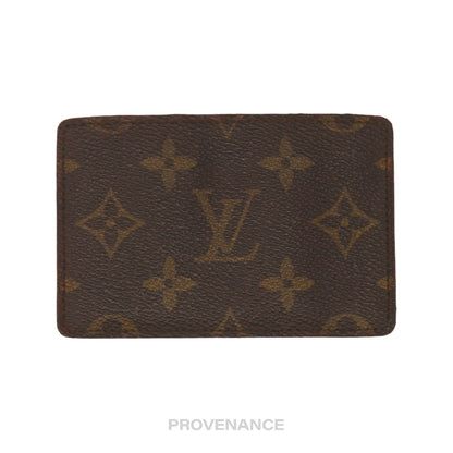 🔴 Louis Vuitton Card Holder Wallet - Monogram