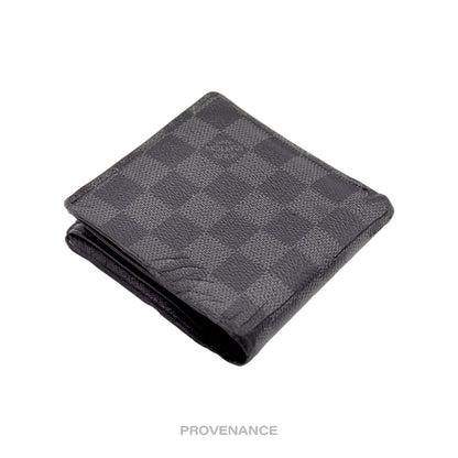 🔴 Louis Vuitton Marco Wallet YH- Damier Graphite