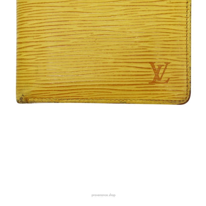 🔴 Louis Vuitton Marco Wallet - Tassil Yellow Epi Leather