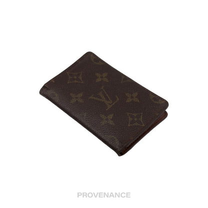 🔴 Louis Vuitton Pocket Organizer Wallet - Monogram