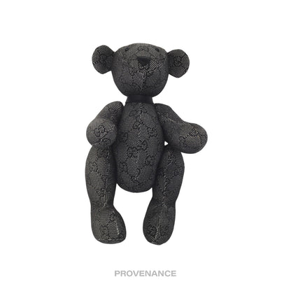 🔴 Gucci Teddy Bear - Charcoal GG Canvas