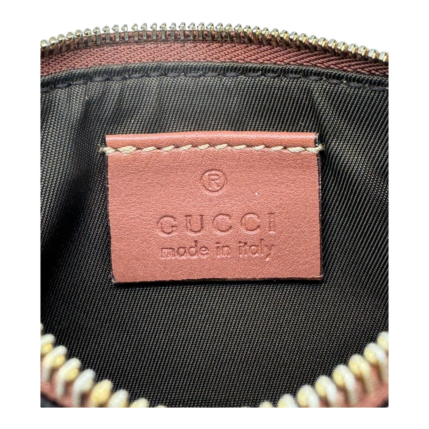 🔴 Gucci Key Pouch Cles - Micro GG Supreme Stars Red