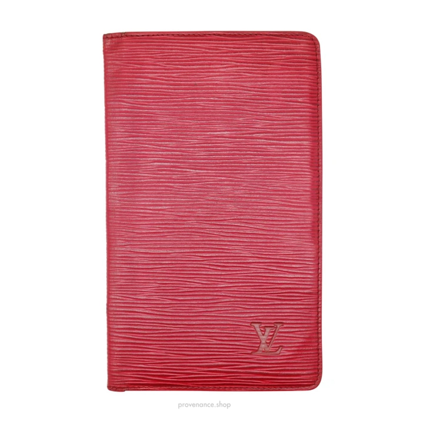 🔴 Louis Vuitton Long Wallet - Red Epi Leather