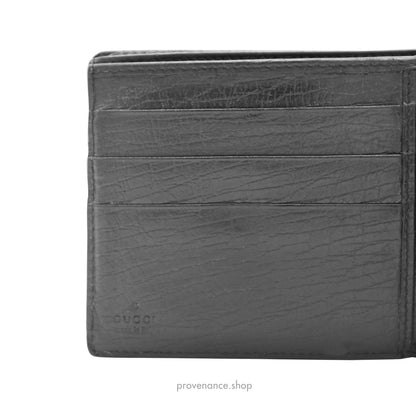 🔴Gucci GG Supreme Bifold Wallet - Black