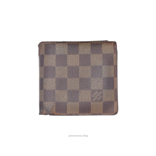 🔴 Louis Vuitton  Marco Wallet - Damier Ebene