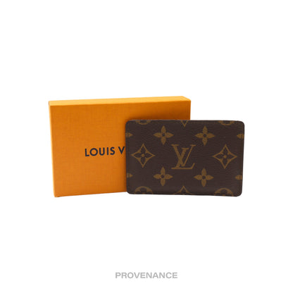 🔴 Louis Vuitton MALLETIER Card Holder Wallet - Monogram