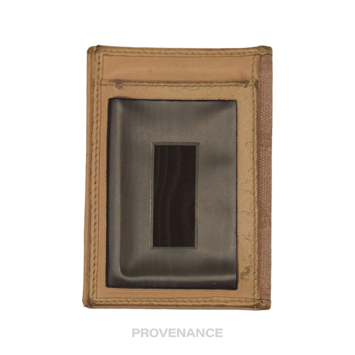 🔴 Gucci Heart Pocket Organizer Wallet - Tan