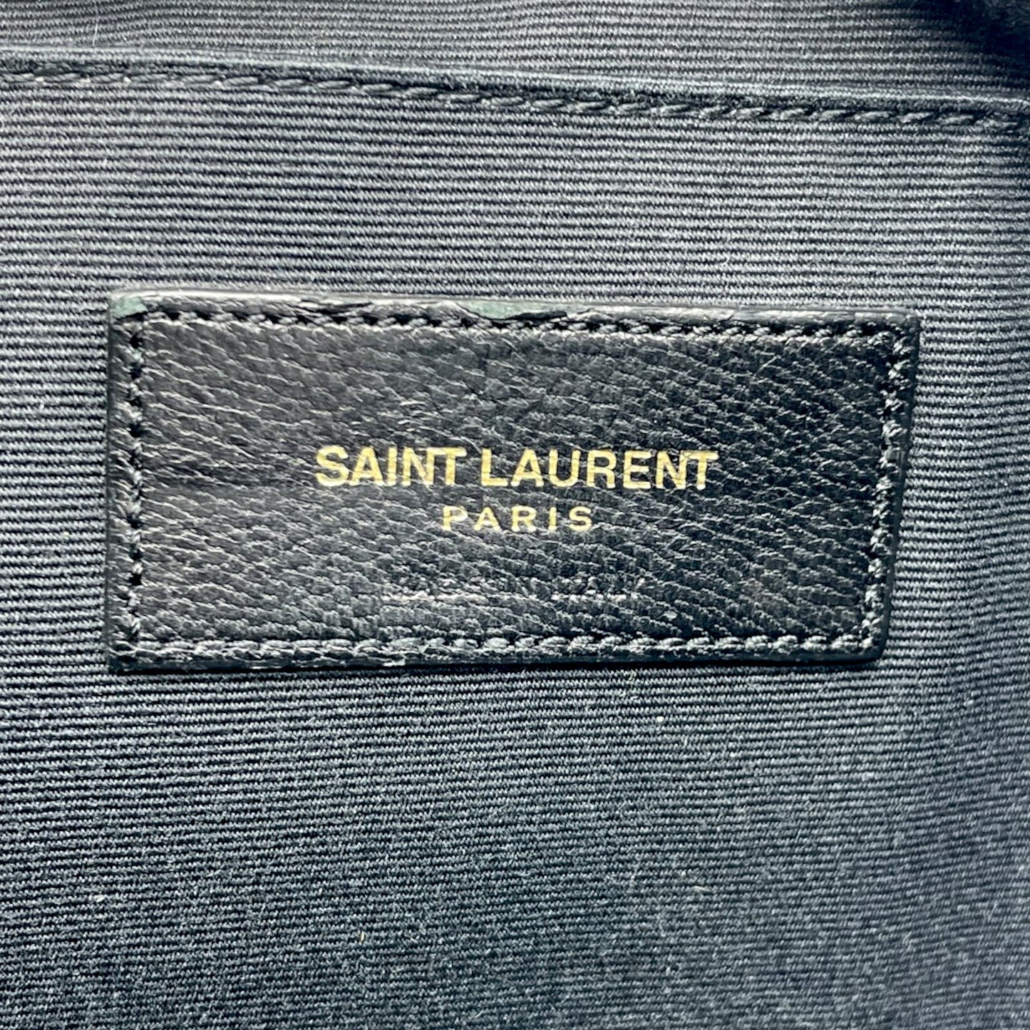 🔴 Saint Laurent Paris SLP Zip Pouch - Monogram Stars