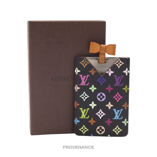 🔴 Louis Vuitton Mirror Card Holder Wallet - Monogram Black