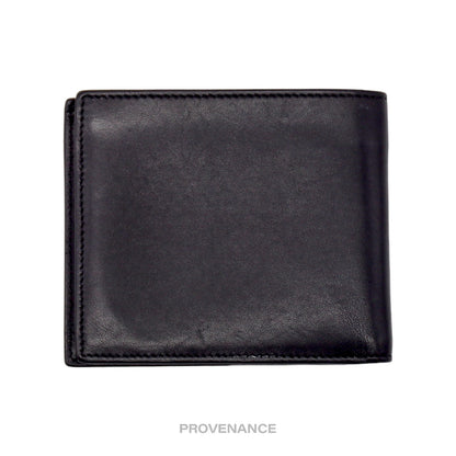 🔴 Givenchy 8CC Address Bifold Wallet - Black Leather