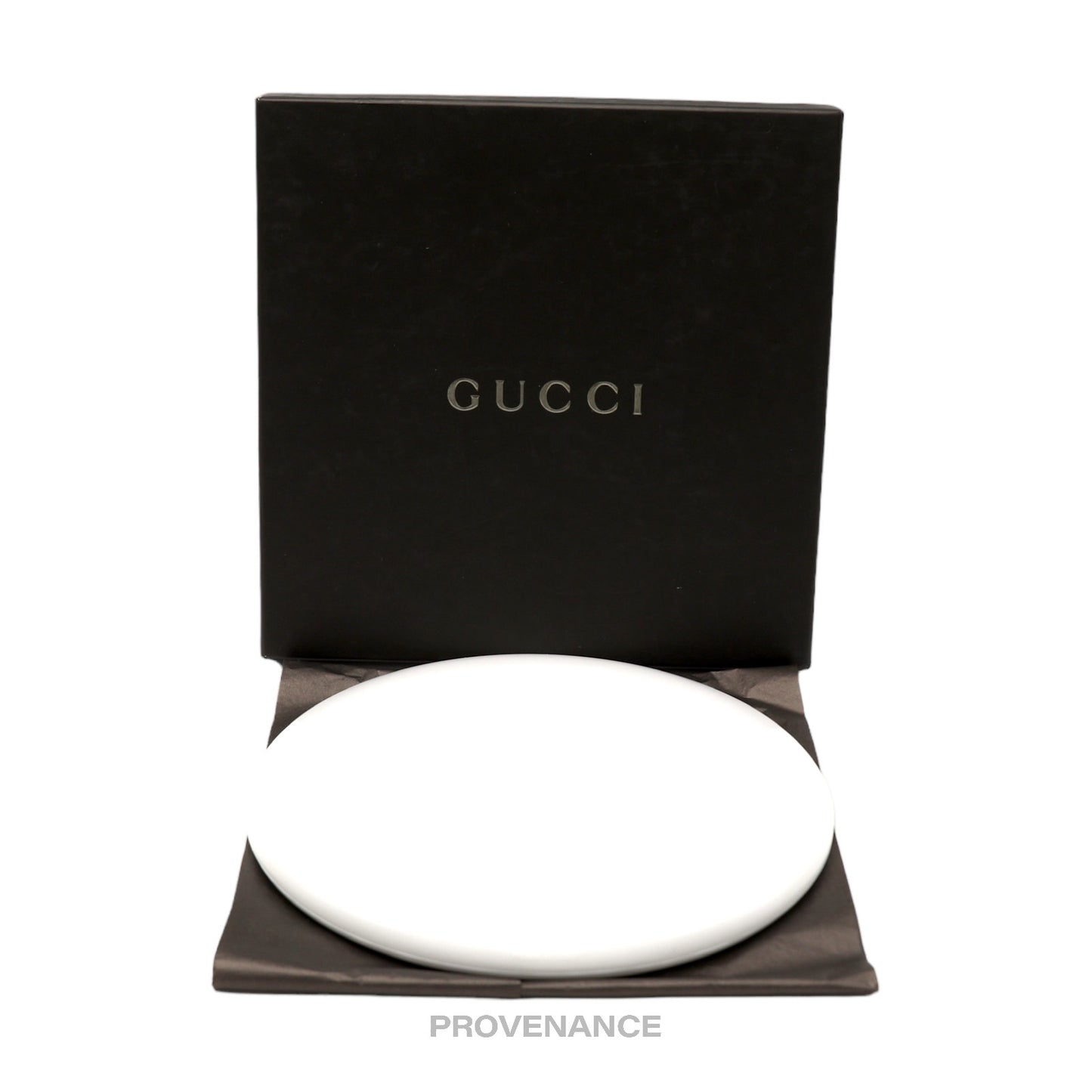 🔴 Gucci GG Monogram Frisbee - White