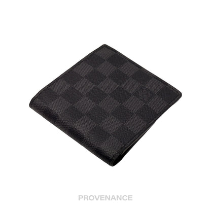 🔴 Louis Vuitton Marco Wallet - Damier Graphite