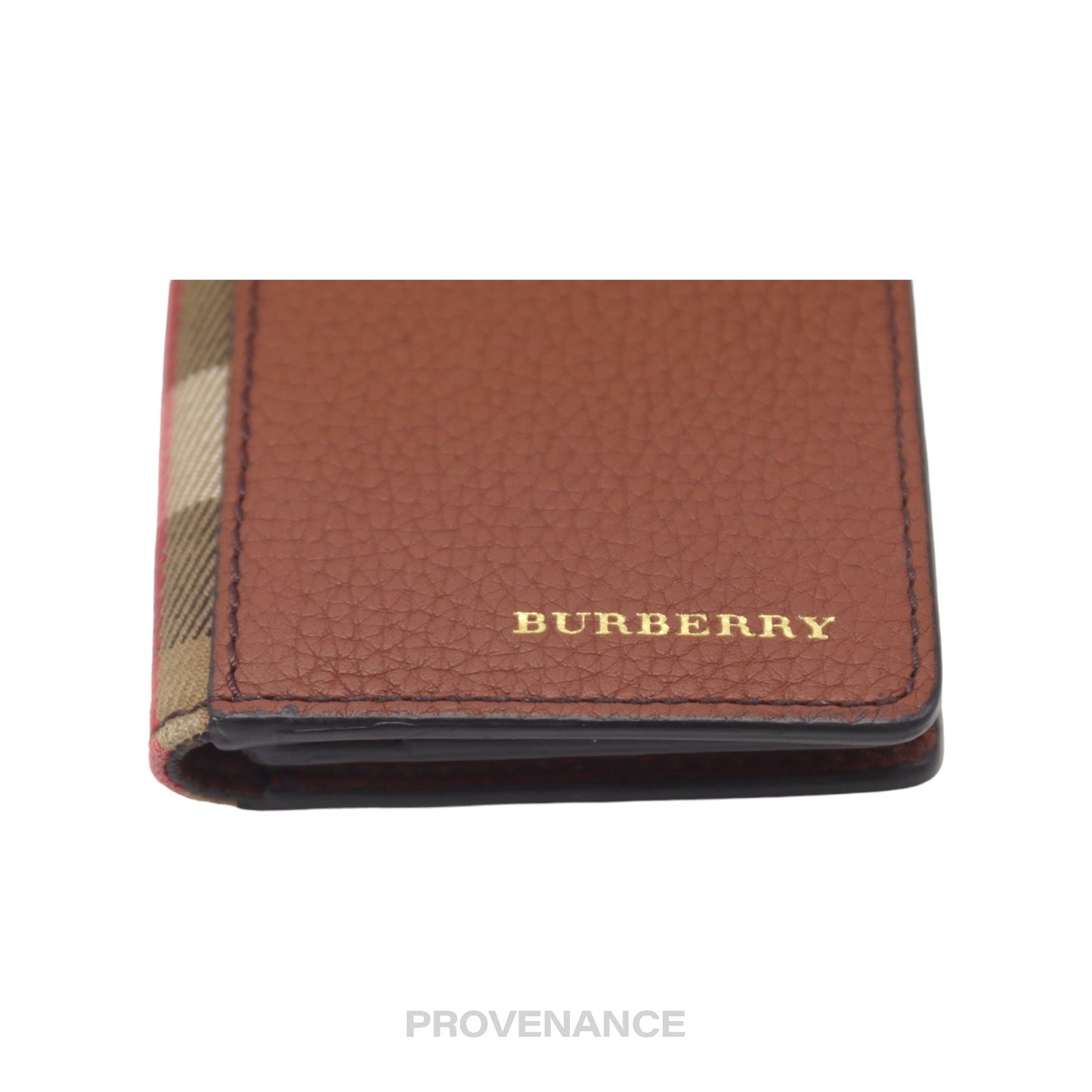 🔴 Burberry Pocket Organizer Wallet - Nova Check