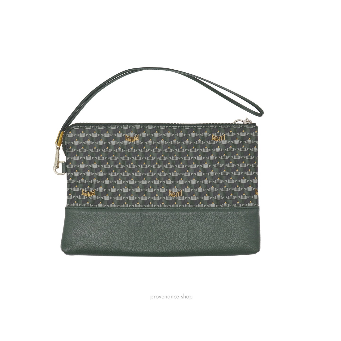 🔴 Faure Le Page Pochette Zip 29 - Empire Green Ecailles