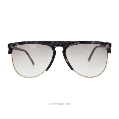 🔴 Ferrari FAS-20 Vintage Sunglasses - Black Marble