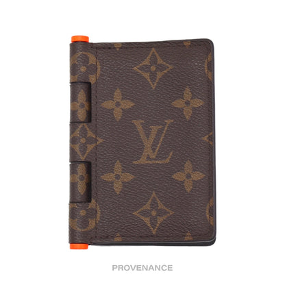 🔴 Louis Vuitton Hinge Pocket Organizer Card Wallet