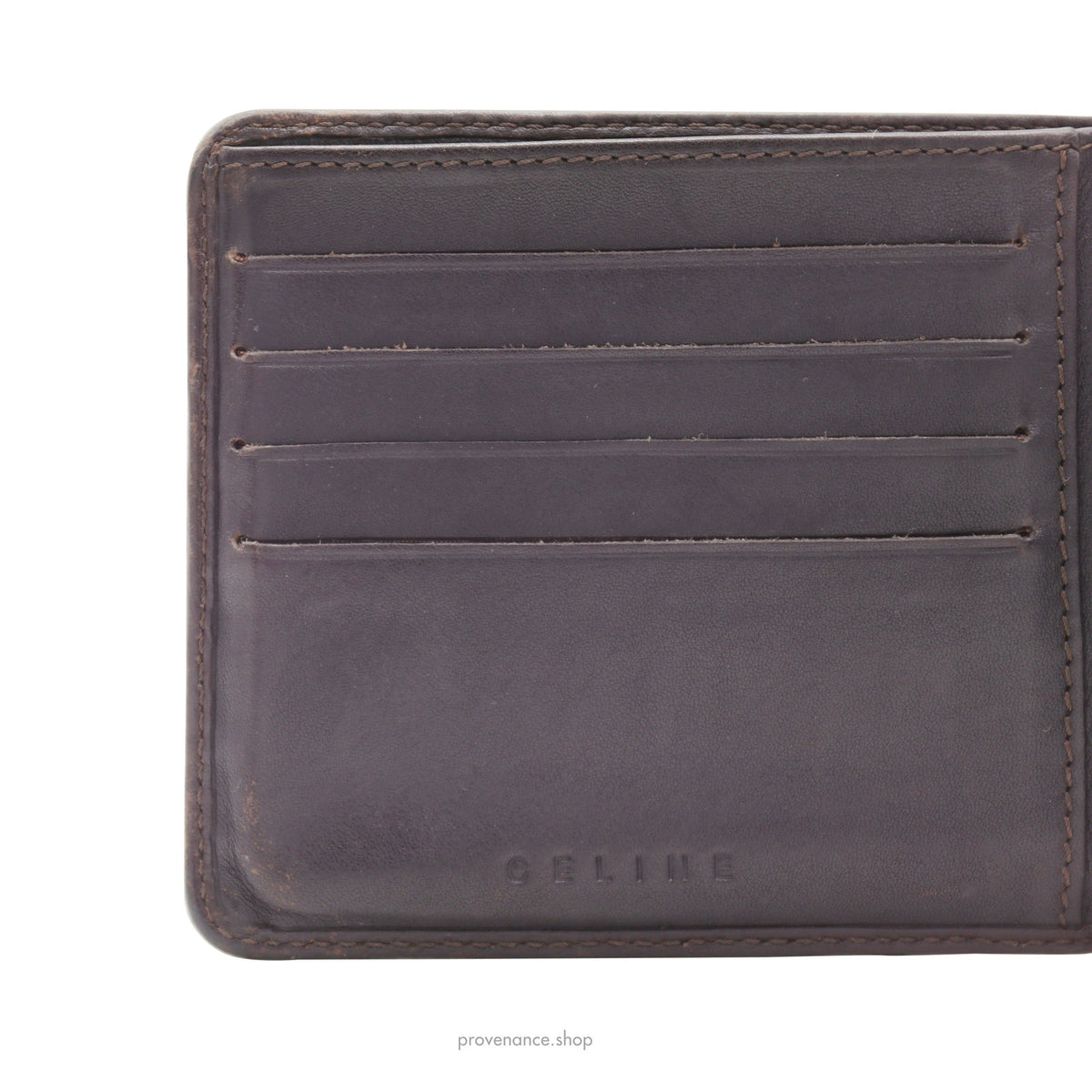 🔴 Celine Bifold Wallet - Triomphe Jacquard