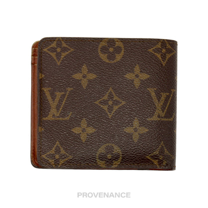 🔴 Louis Vuitton Bifold Wallet - Monogram Small "f"