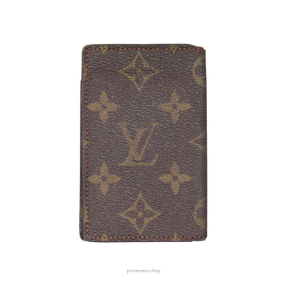 🔴 Louis Vuitton Pocket Organizer Card Wallet - Monogram