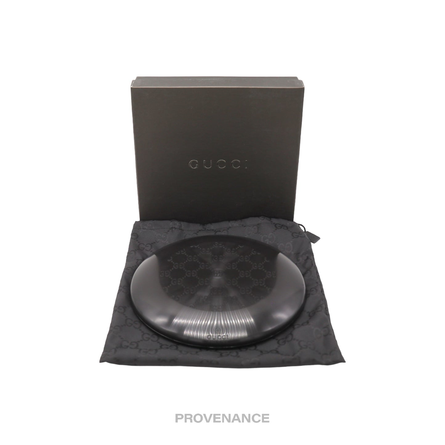 🔴 Gucci GG Monogram Frisbee - Black