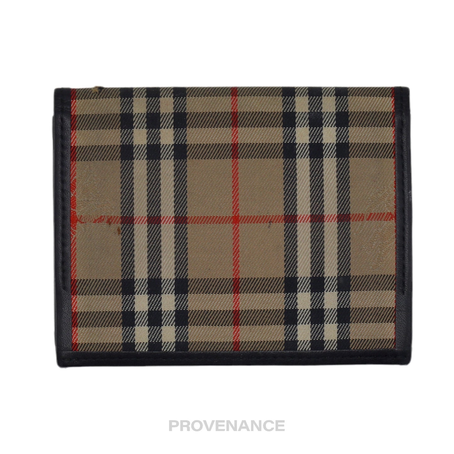 🔴 Burberry ID Card Wallet - Nova Check