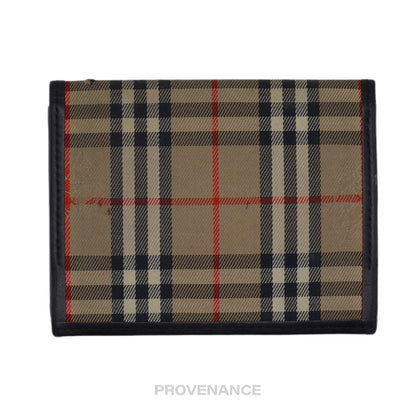 🔴 Burberry ID Card Wallet - Nova Check