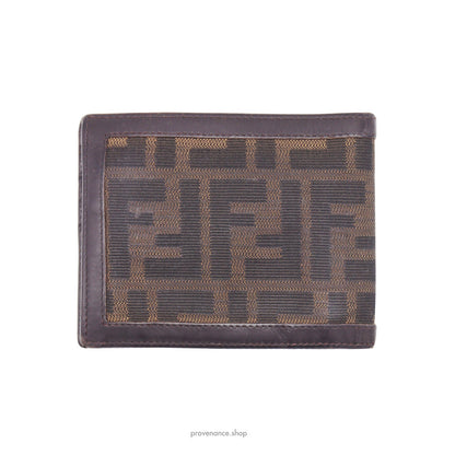 🔴 Fendi Bifold Wallet - FF Zucca