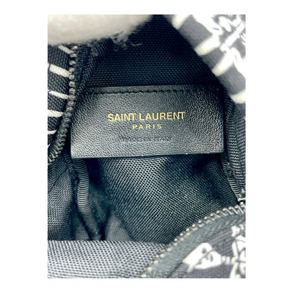 🔴 Saint Laurent Paris SLP City Backpack Keychain - Skeleton