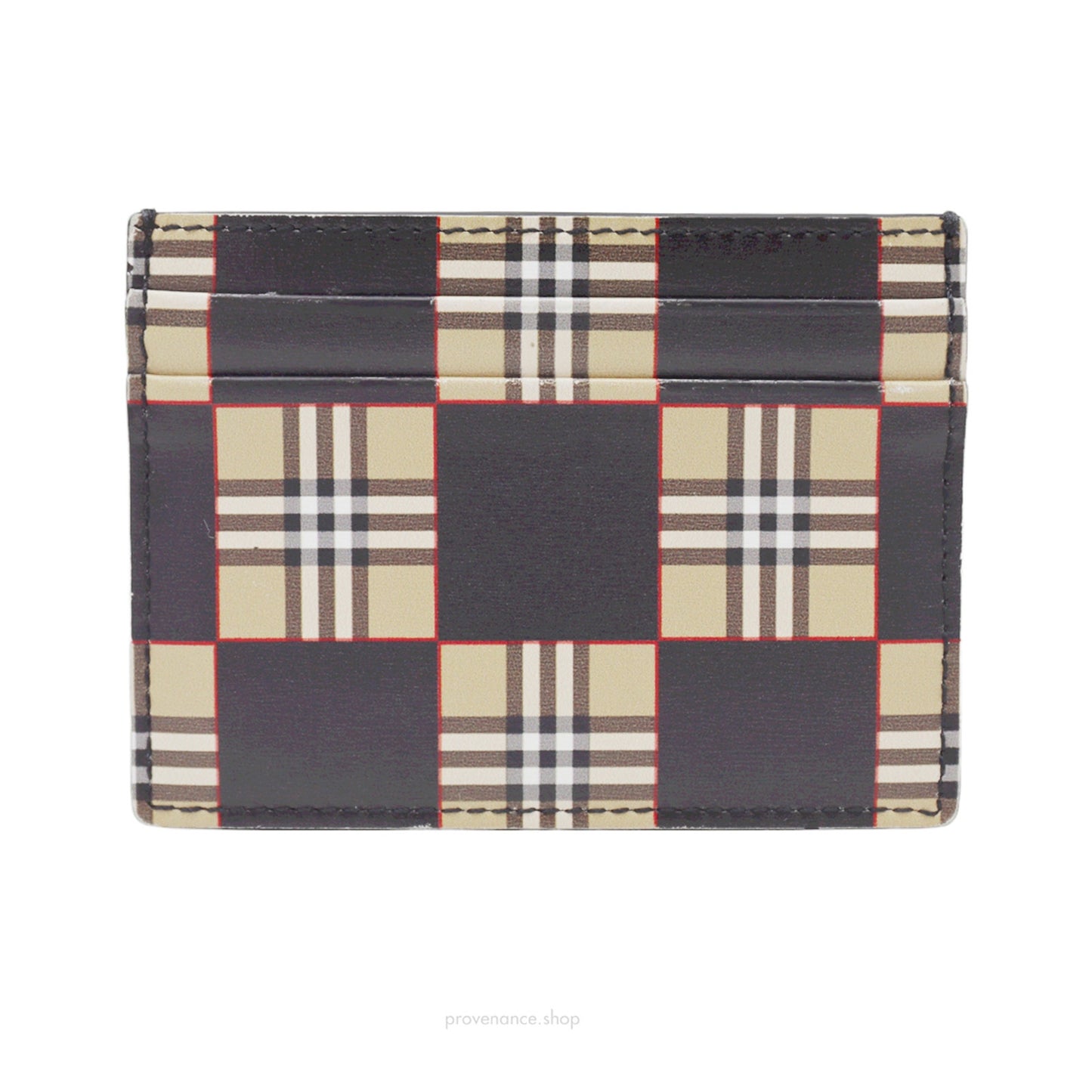 🔴 Burberry Card Holder Wallet - Nova Checker