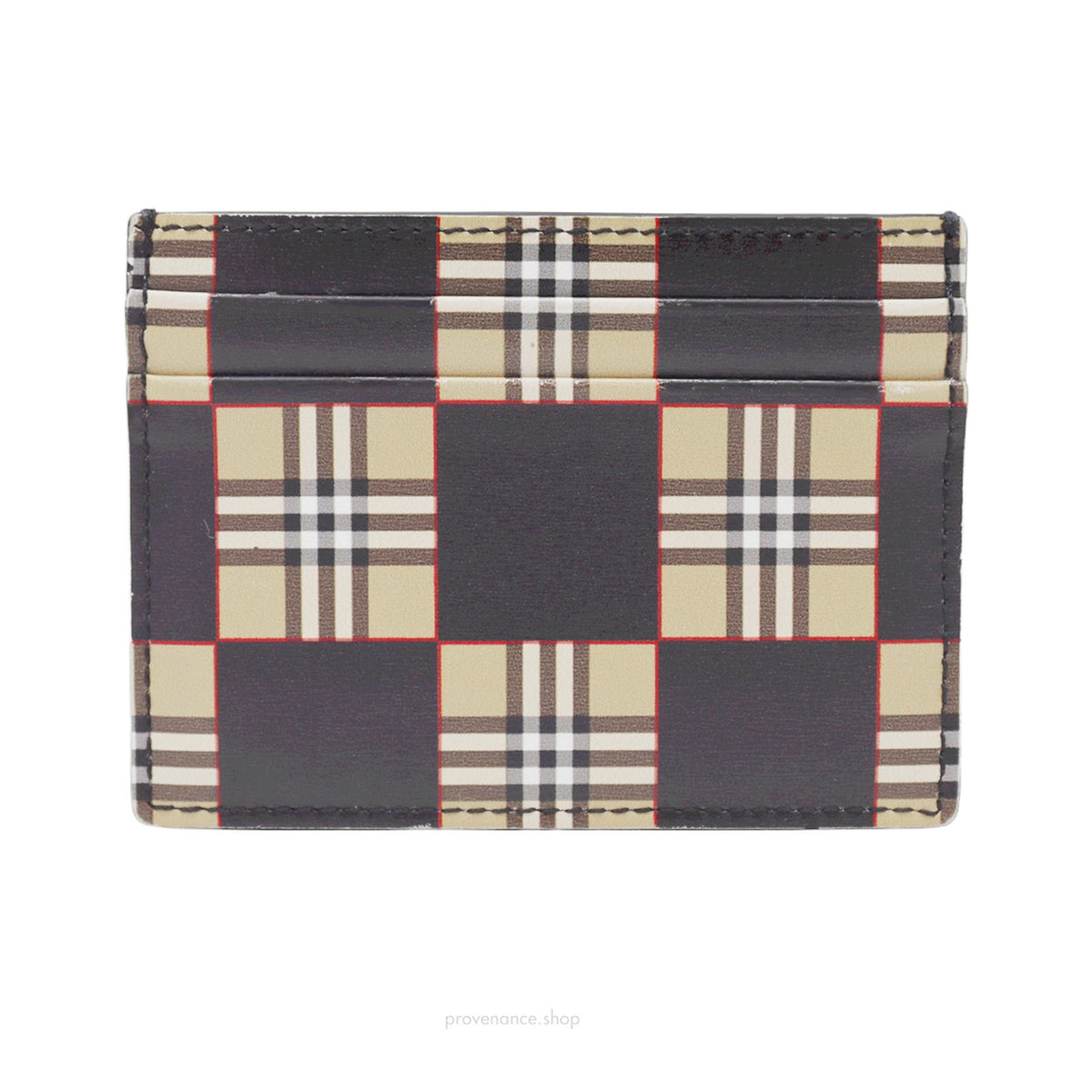 🔴 Burberry Card Holder Wallet - Nova Checker