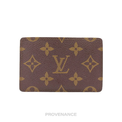 🔴 Louis Vuitton "MALLETIER" Card Holder Wallet - Monogram