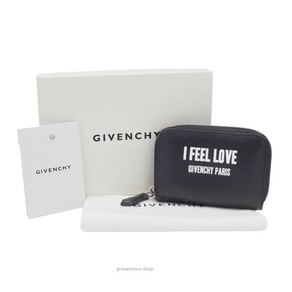 🔴 Givenchy Zip Wallet - I FEEL LOVE