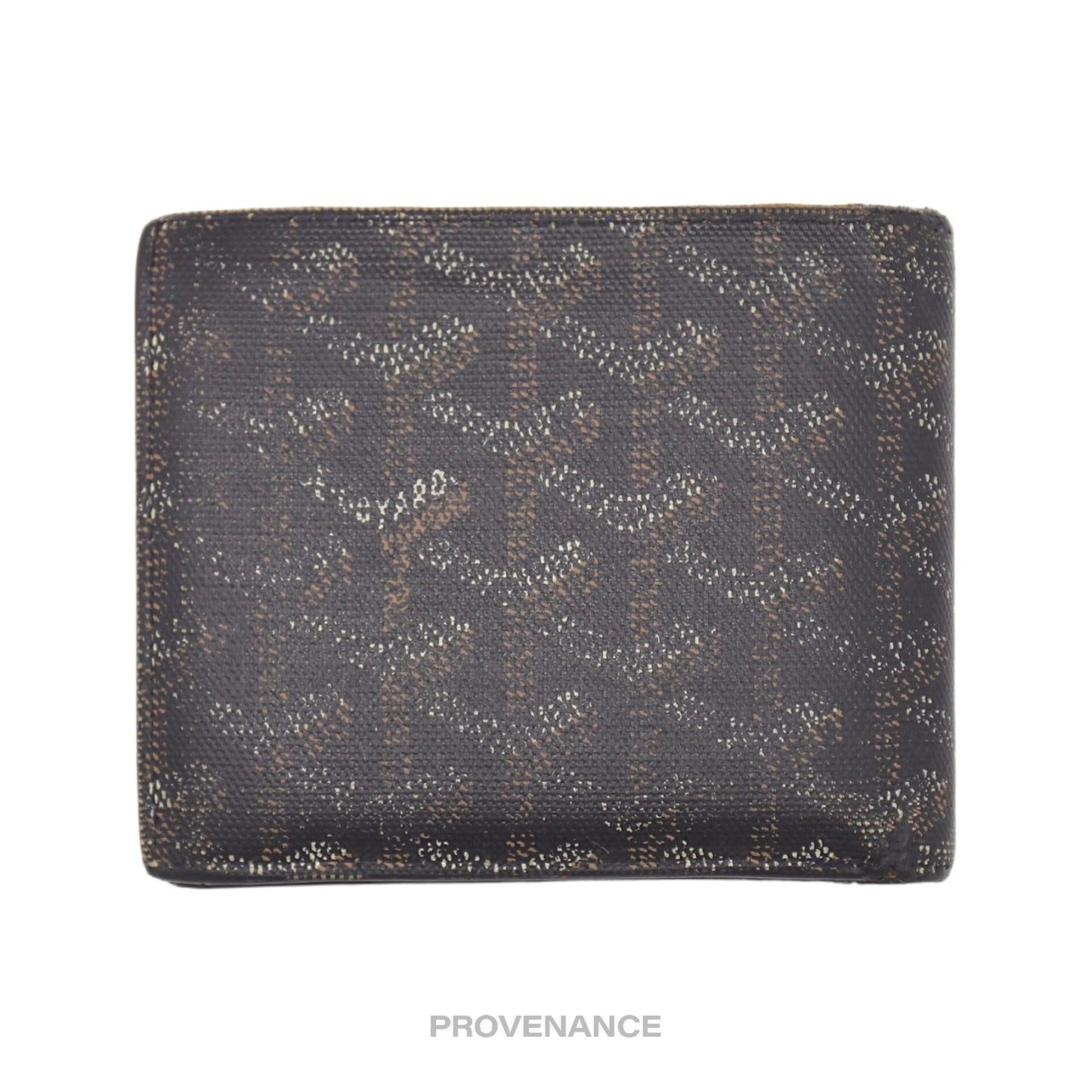 🔴 Goyard Florentin Bifold Wallet - Black Goyardine