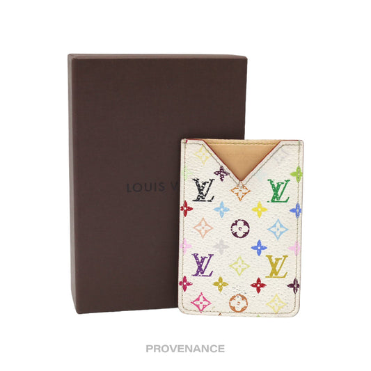 Louis Vuitton Card Wallet - Monogram Multicolore White