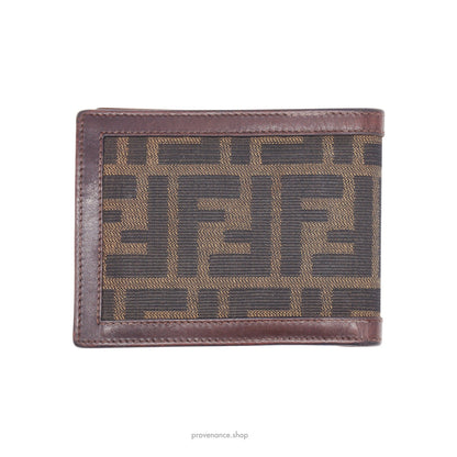 🔴 Fendi Bifold Wallet - FF Zucca