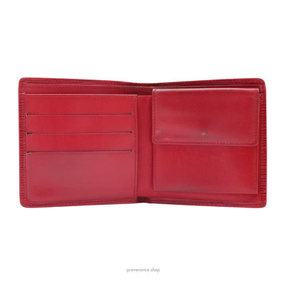 🔴 Louis Vuitton Marco Wallet - Red Epi Leather